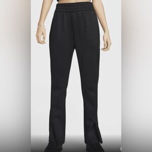 Nike Women's Sportwear Collection Mid-Rise Zip Flared Pants -Black large